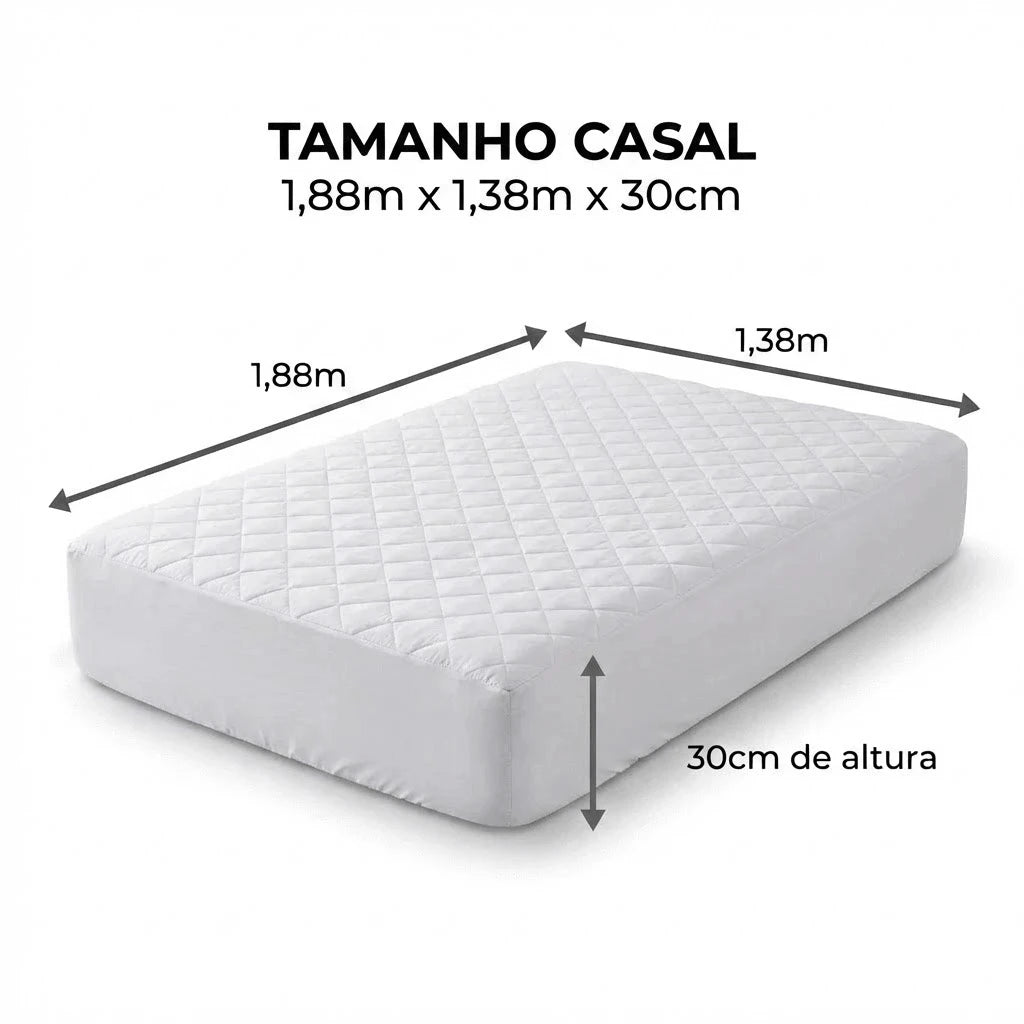 Capa de Colchão Protect Branco