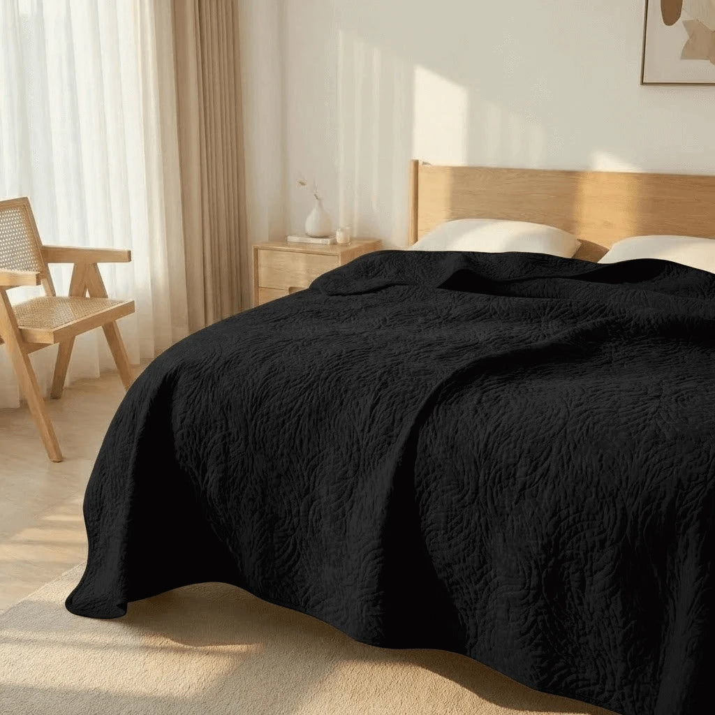 Colcha Slim Magnific Preto