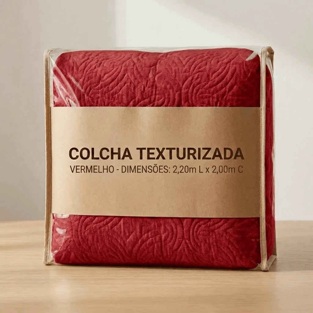 Colcha Slim Magnific Vermelho