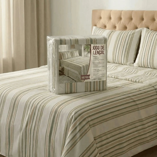 Jogo de Cama Casal 3 Peças Viena