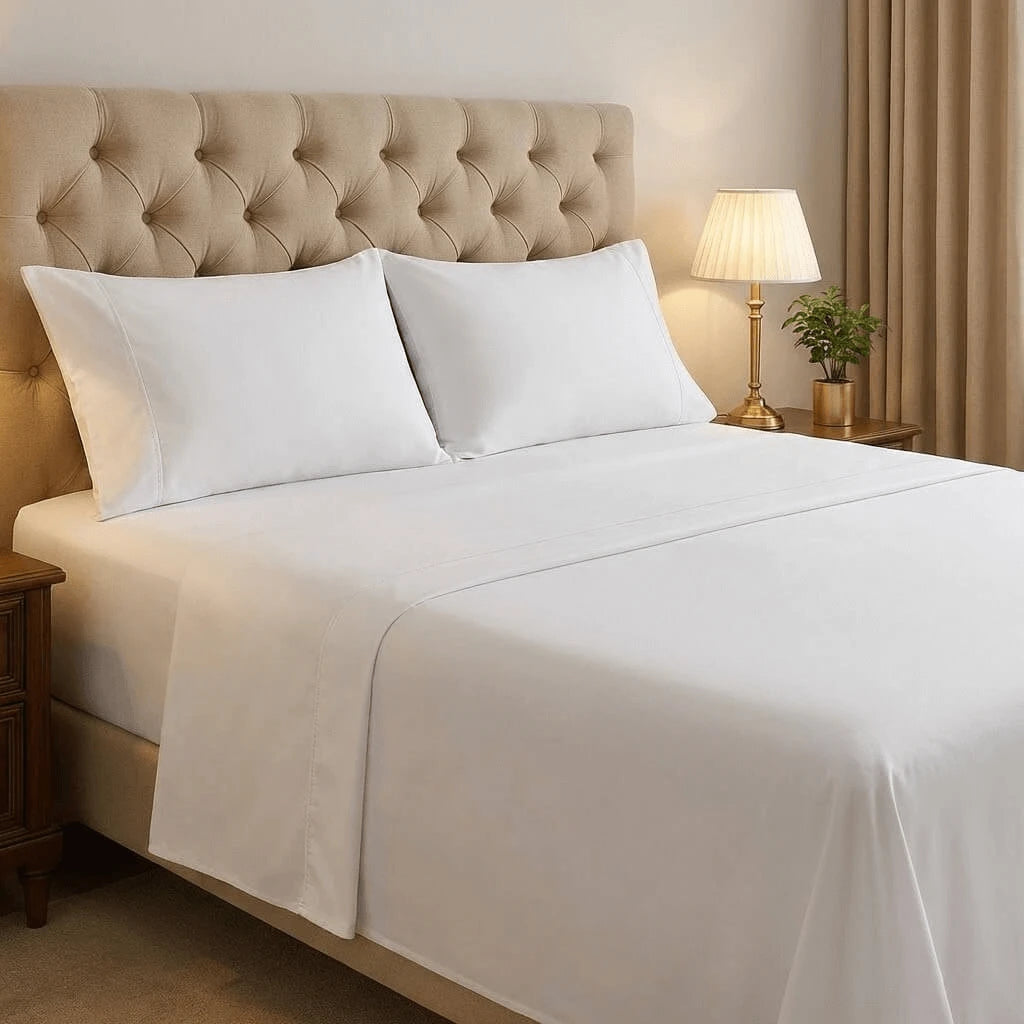 Jogo de Cama Casal 3 Peças Branco