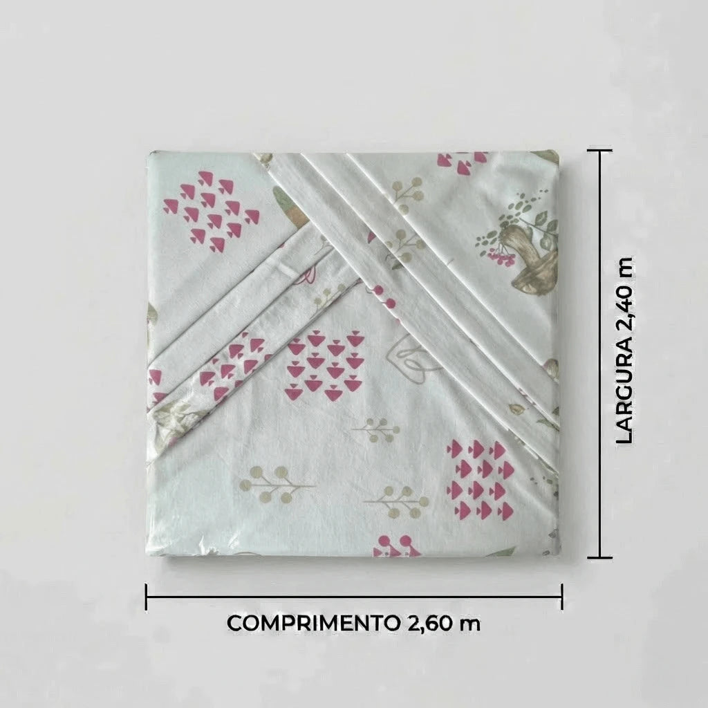 Jogo de Cama Casal 3 Peças Amsterdã