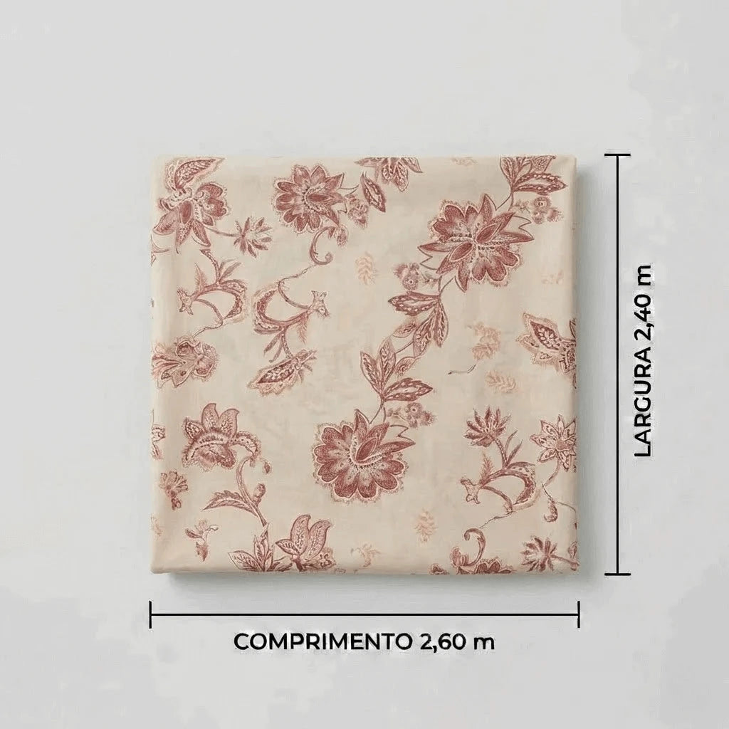 Jogo de Cama Casal 3 Peças Florença
