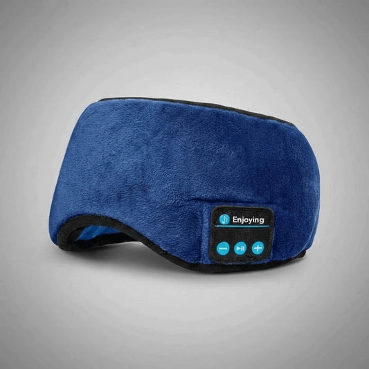 Mascara para Dormir com Bluetooth Azul